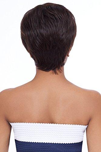 Harlem 125 HARLEM 125 GO GO MASTER WIG - 100% HUMAN HAIR (GM905) (1B-OFF BLACK)