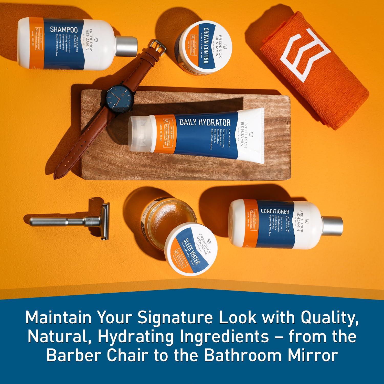 Frederick Benjamin Frederick Benjamin Shampoo, with Natural Oils, Cleanses & Hydrates Dry Scalp & Hair, 12oz