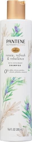 Pantene Pantene Sulfate Free Shampoo, Detangling Shampoo with Rosemary, Color Safe, 9.6 oz