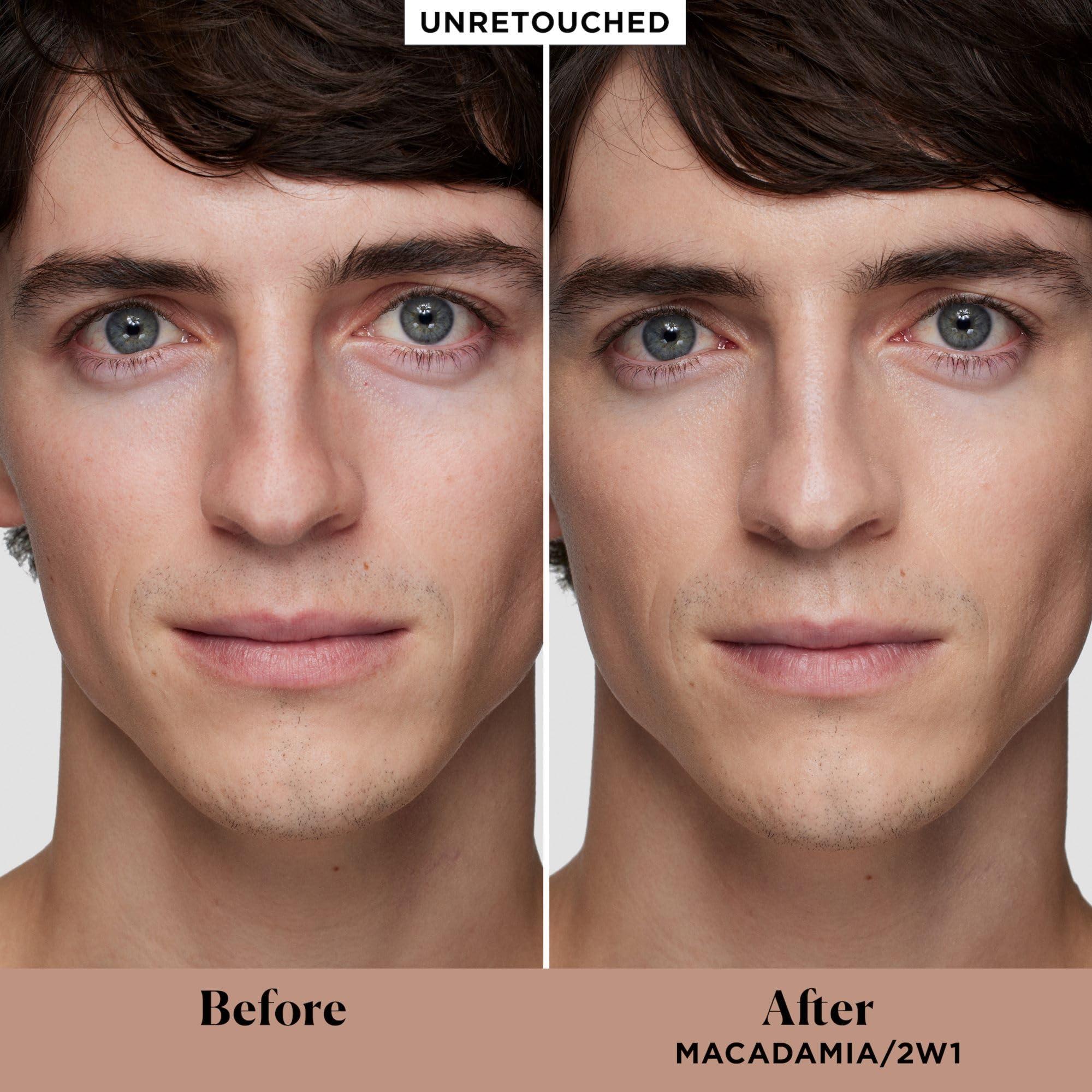 Laura Mercier Laura Mercier Real Flawless Weightless Perfecting Waterproof Liquid Foundation: Medium-Buildable Coverage, 12 HR Fade-Proof Wear, Natural Finish, Hydrating, Long Lasting, Non-Comedogenic, Macadamia