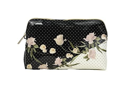 Ted Baker Ted Baker Cordell Elderflower Make Up Cosmetic Bag Case in Black, Black, Classic