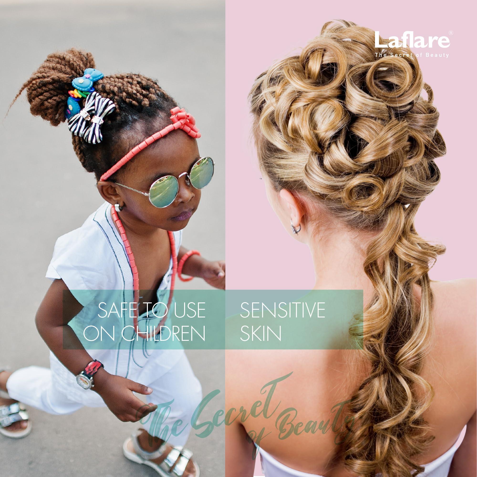 Laflare Laflare New Travel Size Mousse Foam - Hair Styling, Shine and Volume Mousse for Braid and Locs (Orchid)
