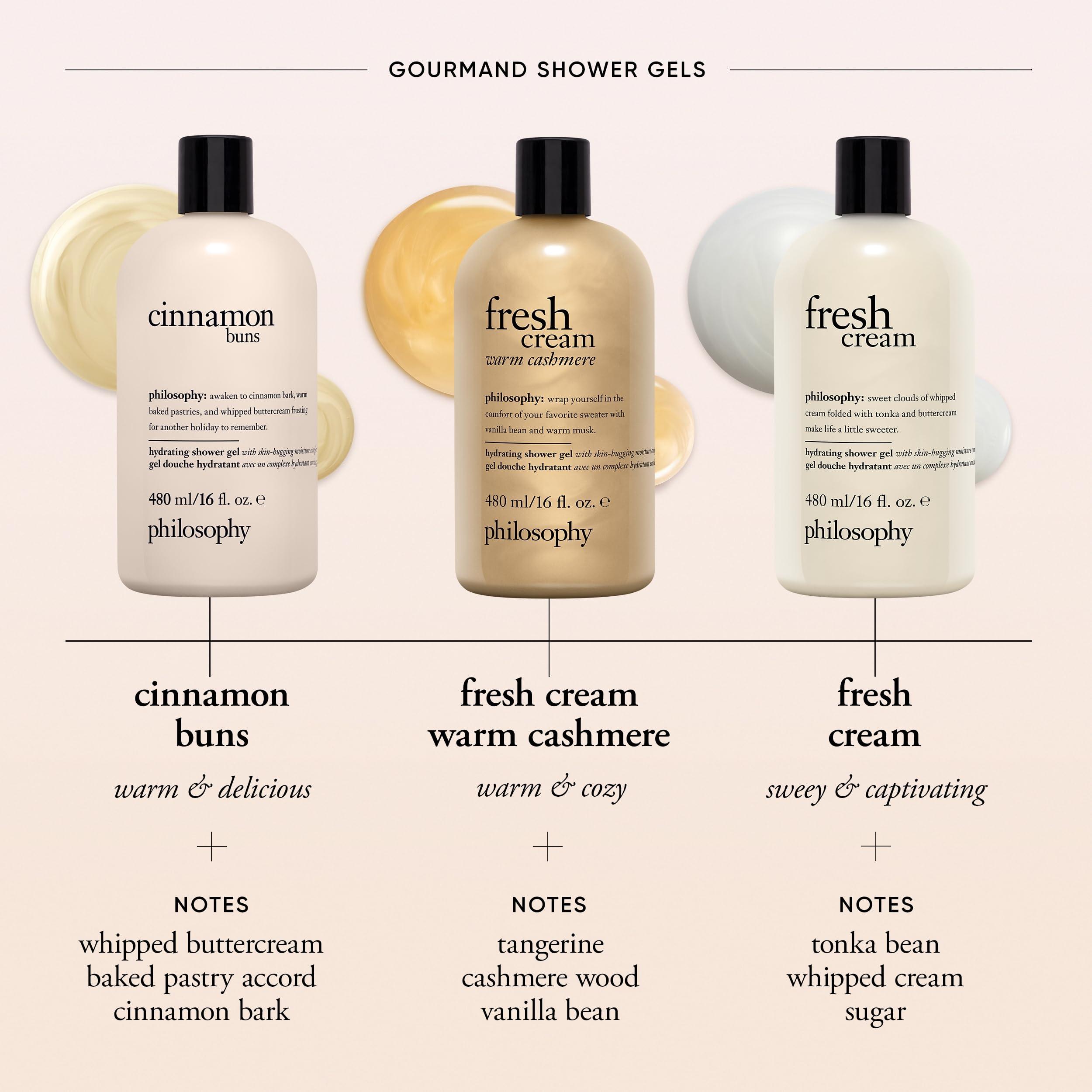 philosophy philosophy fresh cream shower gel 16 fl oz