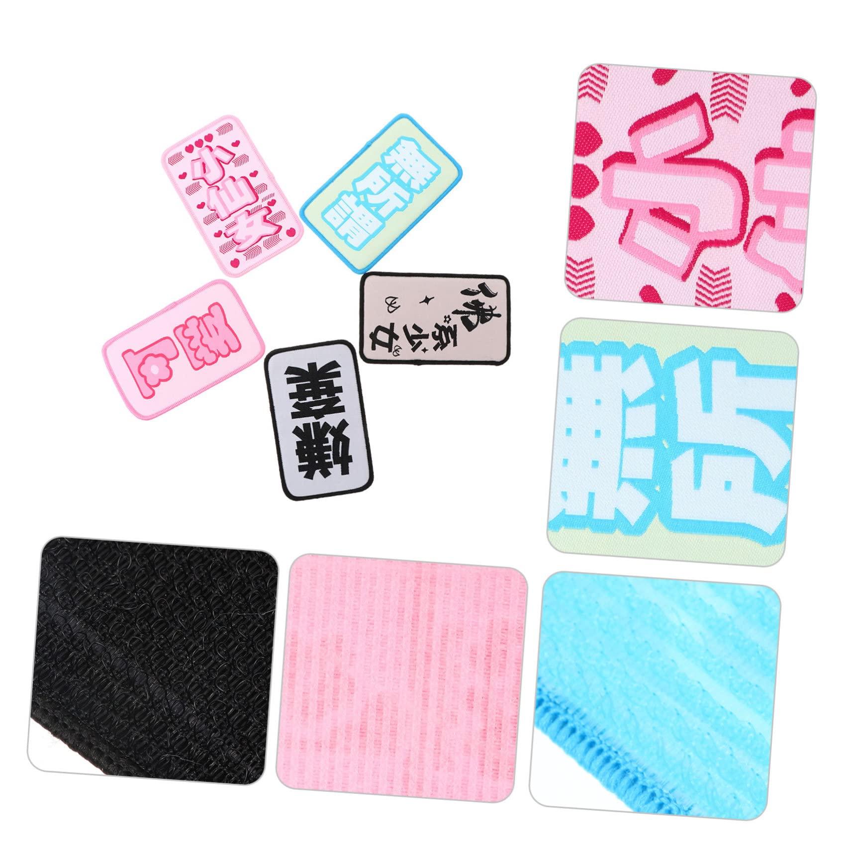 Beavorty Beavorty 15 Pcs Broken Hair Stickers Bangs Stickers Hair Clips for Styling Hair Bang Patch Hair Bang Pad Hair Pads Holders Letter Sticker Makeup Accessories Polyester Modeling Securing Clip