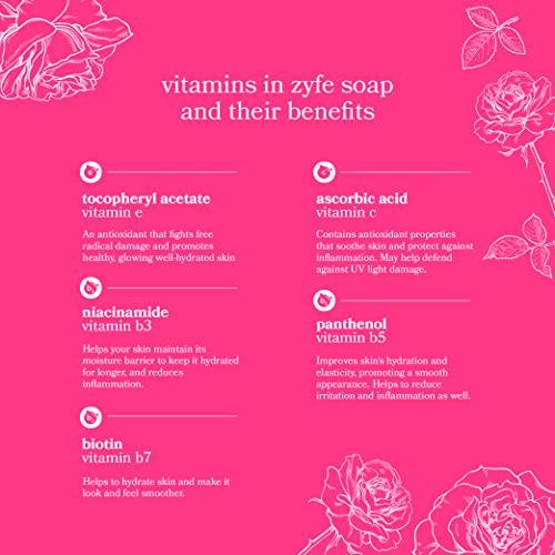 ZYFE ZYFE DIY Mothers Day Hand Soap Bundle - Auto Dispenser - 64oz Liquid Handsoap Refill & 2x 12oz Rose Handsoap Dispensers