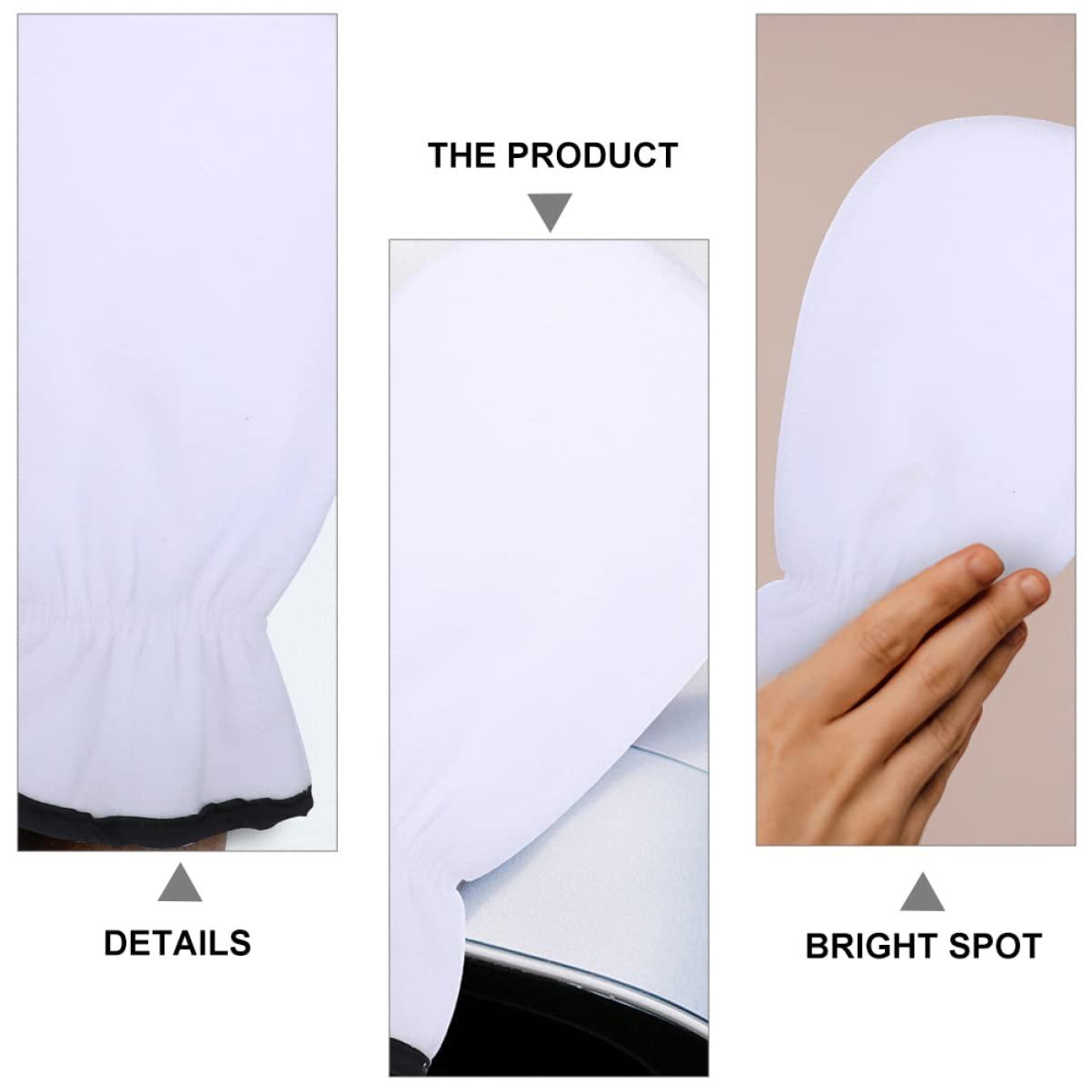 Healifty 3pairs Women Lotion Cover Warming Paraffin Gloves Care Hand Spa Hot Essential Heat Heated Mittens Gel Dry, Skin Opening Covers Larger for