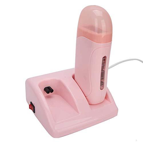 plplaaoo Wax Warmer for Hair Removal, Hair Removal Wax Warmer, Professional Double Wax Heaters Hair Removal Wax Machine, Roller Waxing Kit, for Women Men Hair, Eyebrow, Facial, Armpit(US-110V), wax warmer