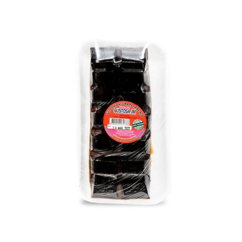 RUUFE Gelatina Blanca Riovalle 100gr y Gelatina Negra La Gustosa 340gr (10 Pack) Gelatina con colageno, gelatina negra, gelatina de pata de vaca blanca colombiana,gelatina de pata negra colombiana