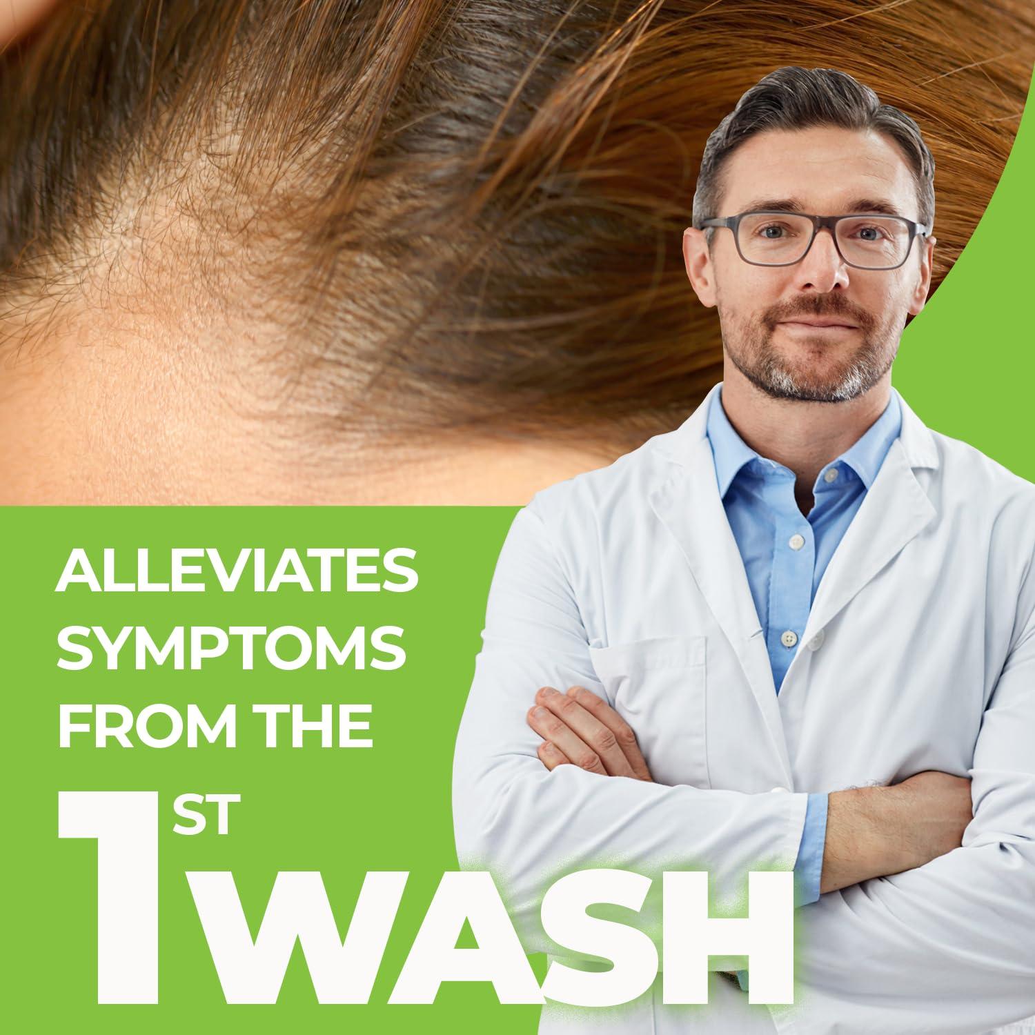 Mediscap Medicasp Coal Tar Gel Dandruff Shampoo to Treat Seborrheic Dermatitis Psoriasis 3 Pack 6 oz