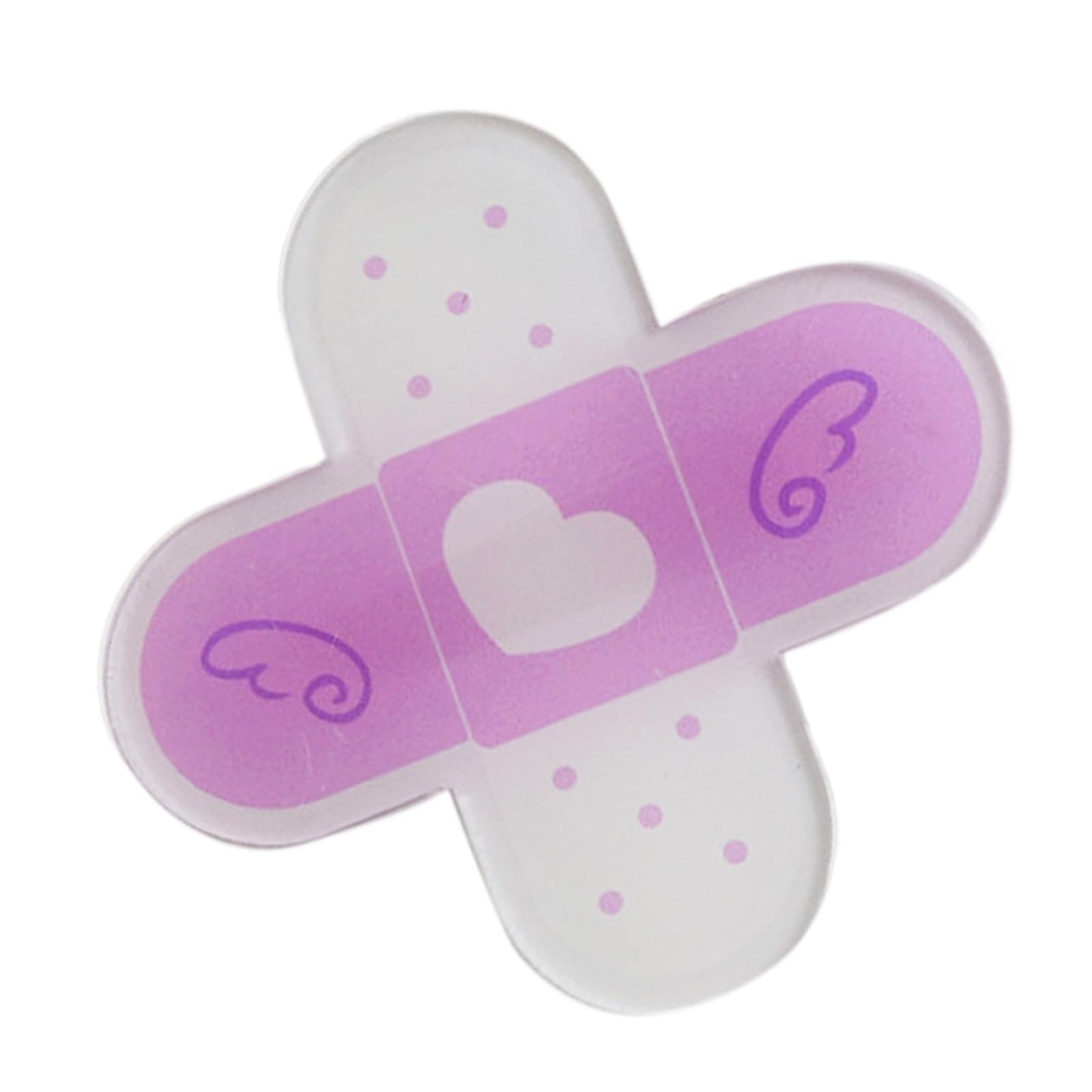 CHENZILIN CHENZILIN Acrylic Cross Hair Clip for Teens Girls Cute Hairpins Side Clip Y2K Barrettes for Women Side Bangs Subculture Hairpin, Blue