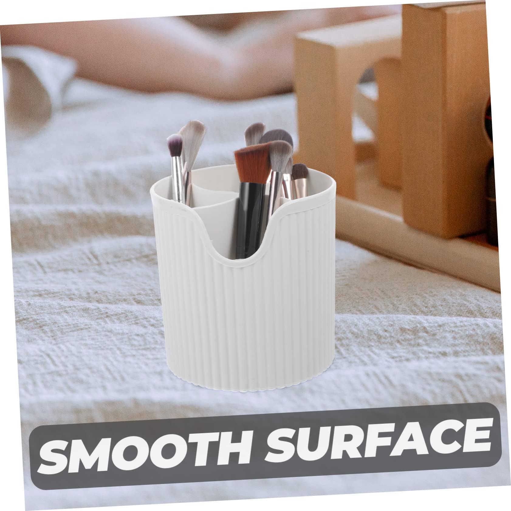 Mikinona Mikinona Makeup Brush Storage Organizer Holder for Desk PP Material Brush Holder Organizer Smooth Surface for Safe Use