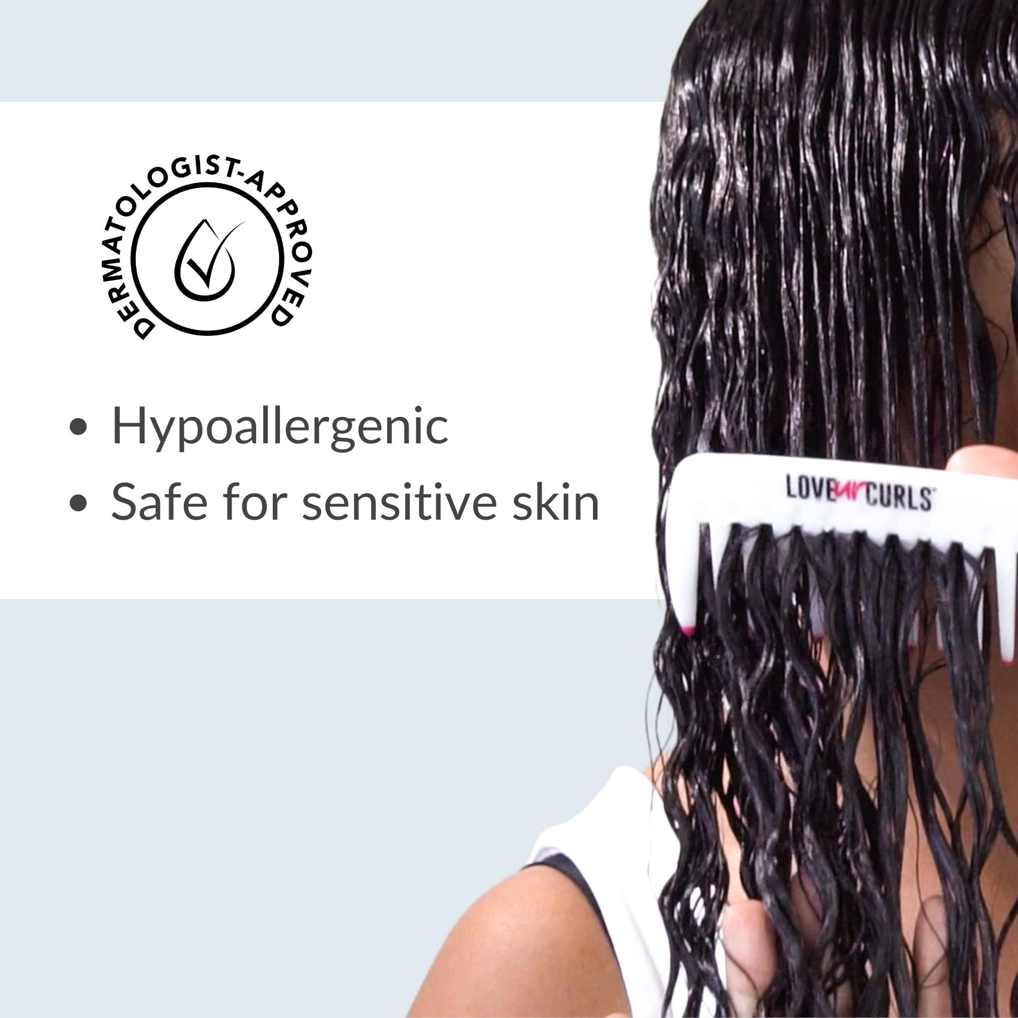 Love Ur Curls Love Ur Curls - Fragrance Free Conditioner, Hydrating and Detangling for Curly, Wavy and Kinky-Coily Hair for Soft Smooth Curls, Silicone Free 250ml