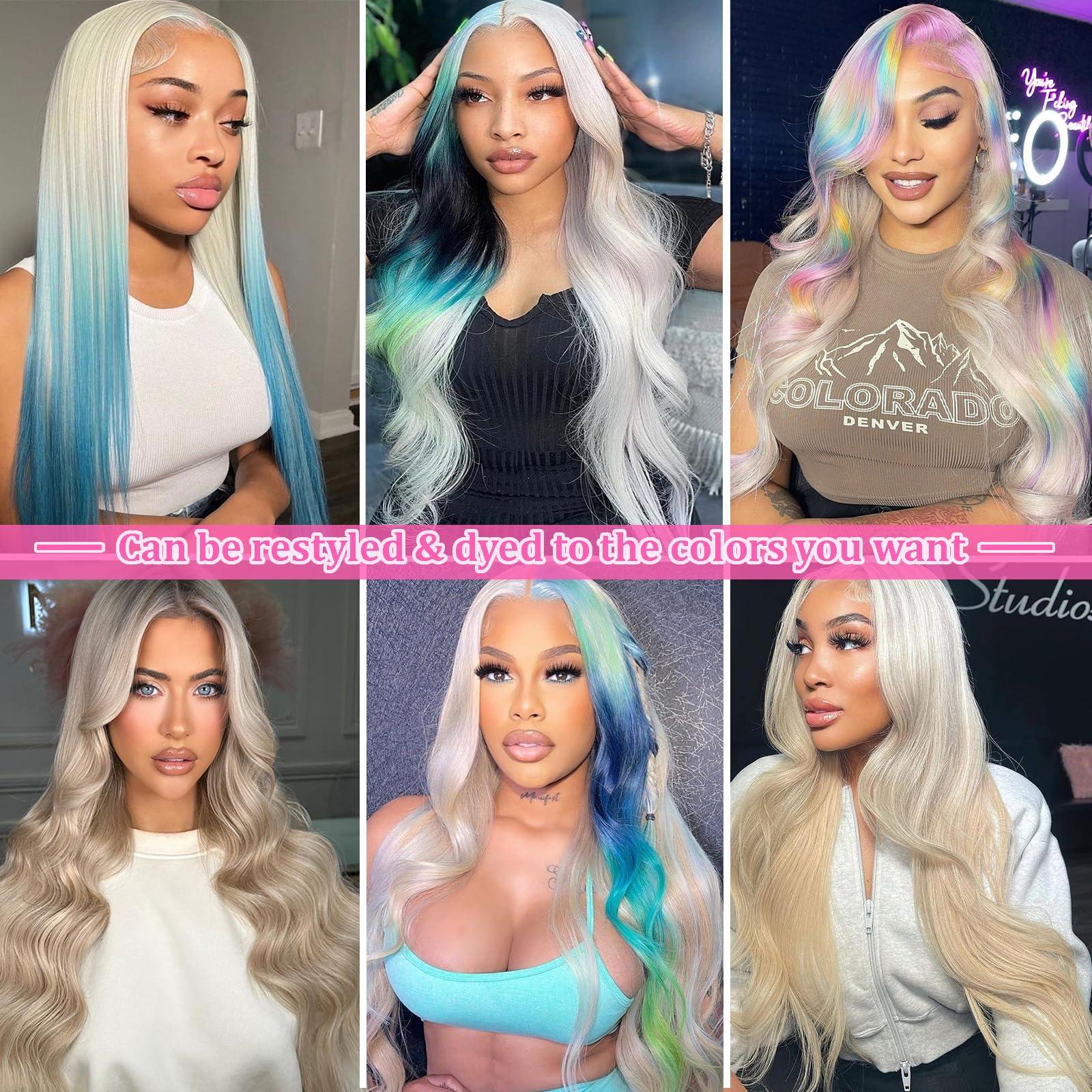 FIPOHIRA Silver Grey Clip in Hair Extensions Real Human Hair Clip ins Remy Human Hair Clip in Extensions Invisible Natural Straight Seamless Clip on Hair Extensions 8pcs Double Weft 22 Inch 90g