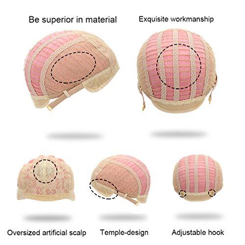 Styler Styler Half White Half Red Wig with Bangs, Long Straight Anime Cosplay Wig for Women, Heat Resistant Synthetic Halloween Hair Wigs