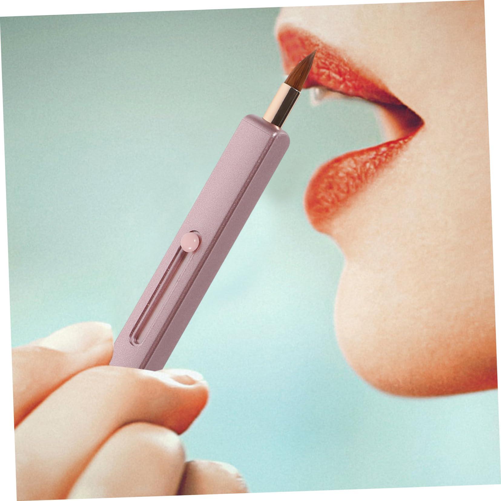 Baluue Baluue Concealer Brush Wand Lip Brush for Women Retractable Lip Makeup Tool for Lipstick