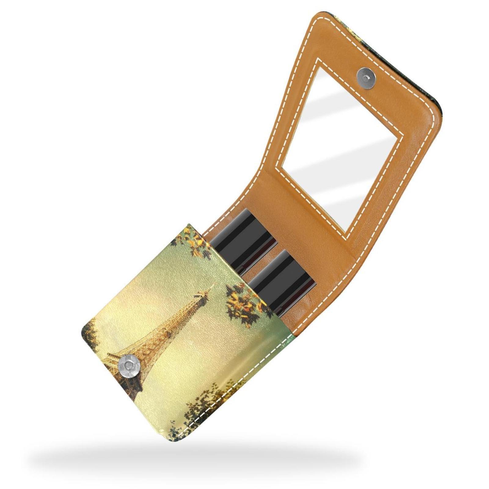 YTYVAGT YTYVAGT Lipstick Case,Portable Makeup Bag Cosmetic Pouch,Lipstick Holder Makeup Organizer,Eiffel Tower in Paris