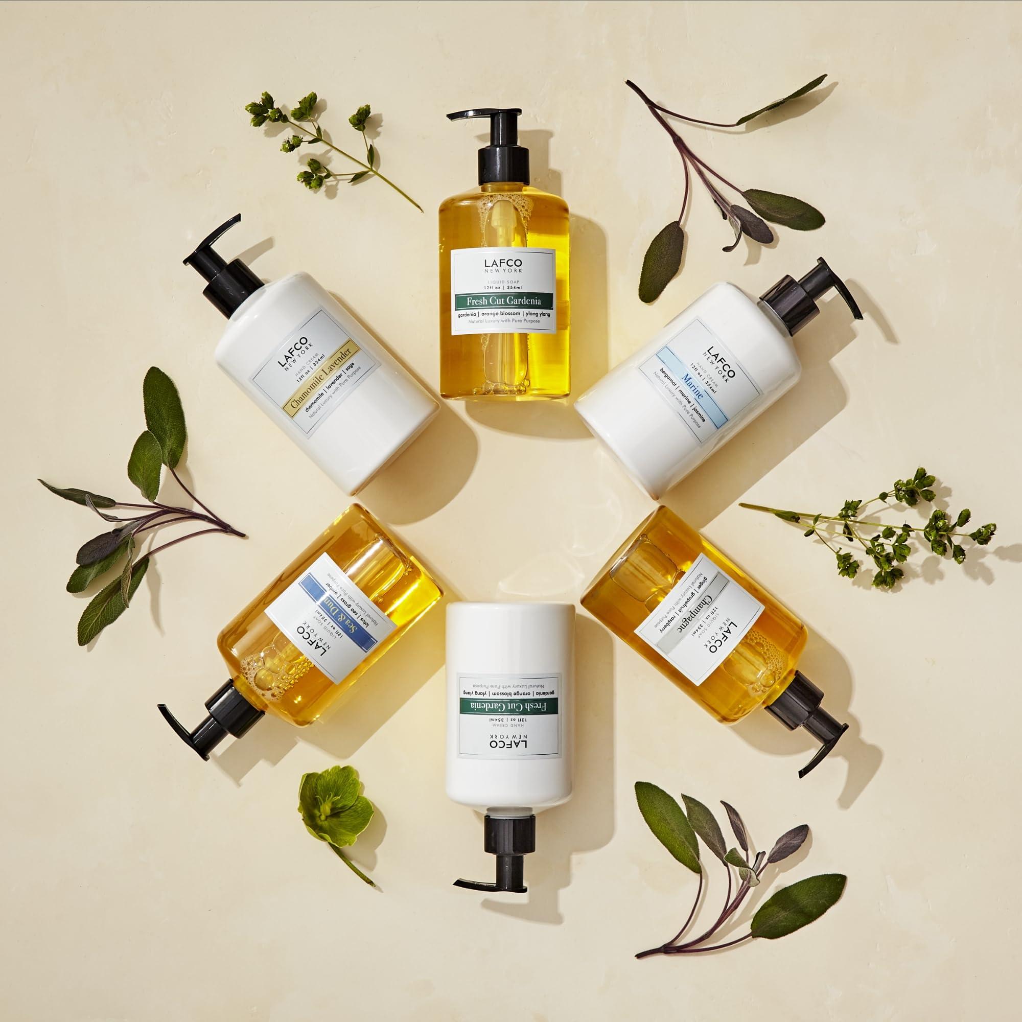 LAFCO New York LAFCO New York Hand Cream, Marine - 12 oz - Restores & Repairs Skin - All Skin Types - Hypoallergenic, Synthetic Free & Cruelty Free - Made in Italy