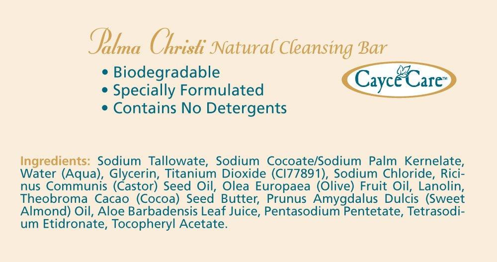 Baar Palma Christi (Castor Oil) Natural Cleansing Bar Soap, 3 bar set