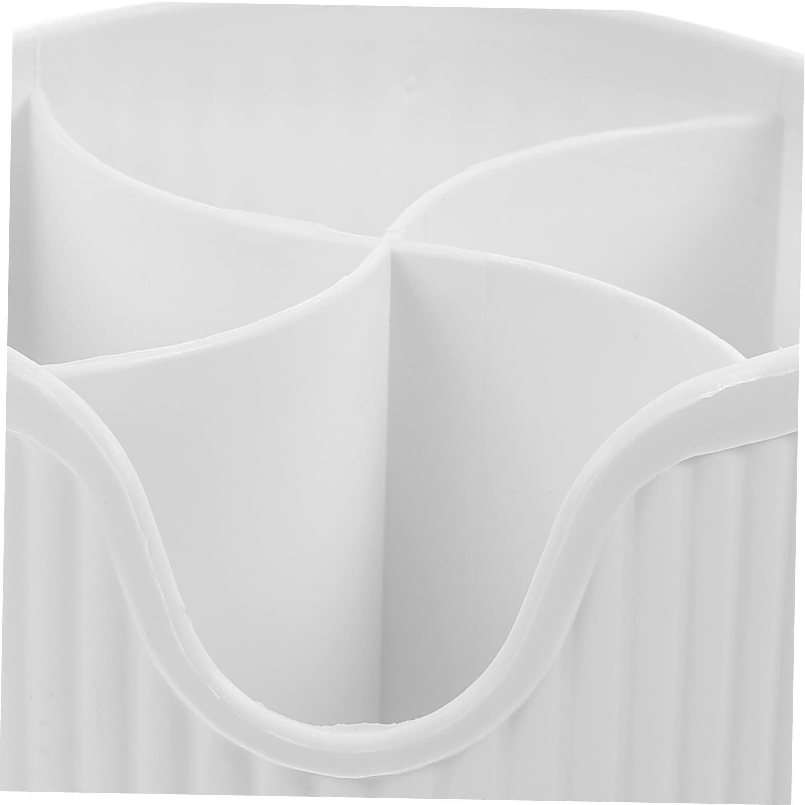 Mikinona Mikinona Makeup Brush Storage Organizer Holder for Desk PP Material Brush Holder Organizer Smooth Surface for Safe Use