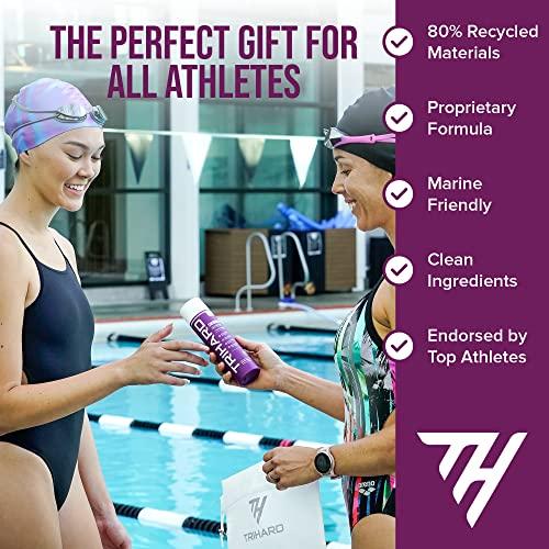 TRIHARD TRIHARD Swimmers Shampoo Extra Boost | Removing Chlorine and Hard Water Negative Effects | Specialized Swim Shampoo (Pack of 2)