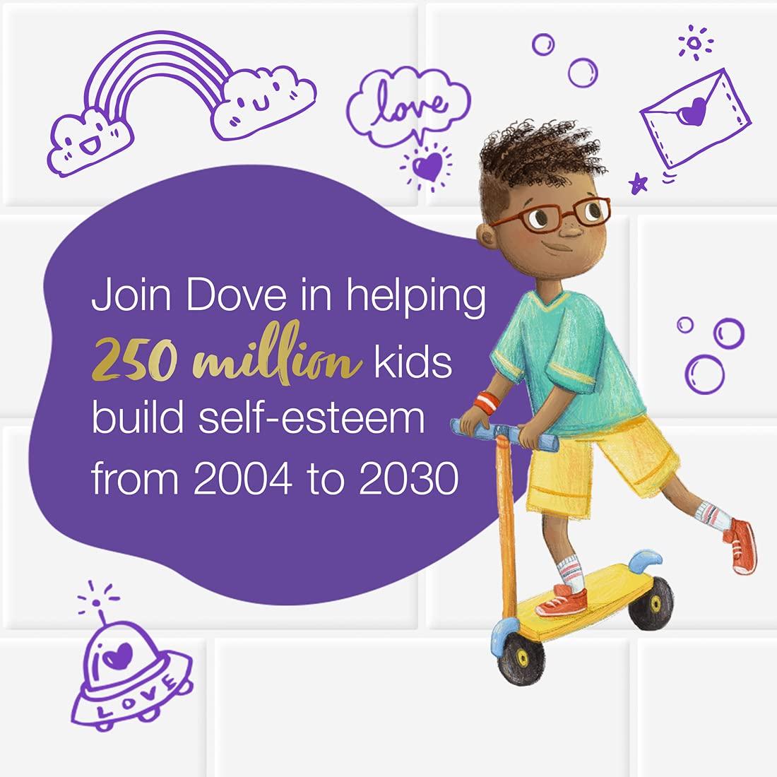 Dove Dove Foaming Body Wash For Kids 4 Count Berry Smoothie Hypoallergenic Skin Care 13.5 oz