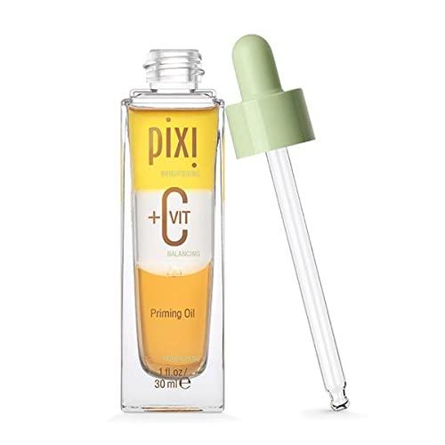 Pixi Pixi Beauty +C Vit Priming Oil | Nourishing Vitamin C Facial Oil Energizes & Balances Skin | Creates A Flawless Makeup Base | 1.00 Fl Oz