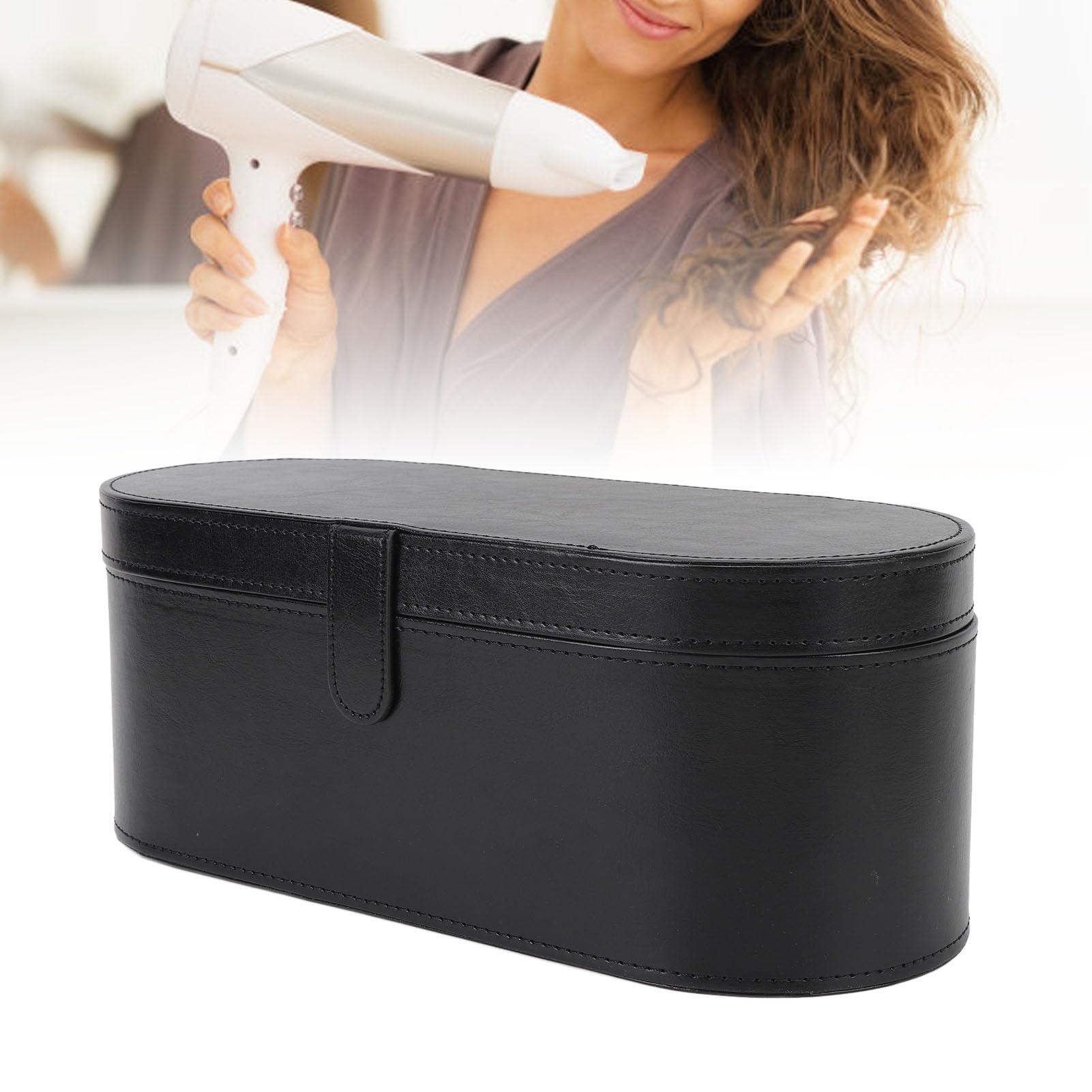 TYTOGE Hair Styling Tool Storage Bag, Proof Scratch PU Leather Portable Hair Dryer Carrying Bag (Style 1)