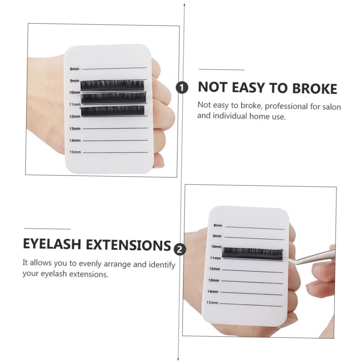 FOMIYES FOMIYES Elegant Makeup Pallet Eyelash Display Stand 4pcs Lash Extension Holder for Present