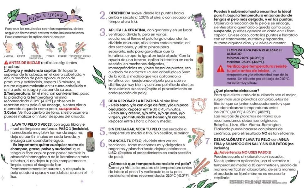 SHAEIO SHAEIO Keratin Hair Mask - 1 LITRO. RITUAL BOTANICO Keratina Organica Colombiana for Hair with 12 Natural Oils and Amino Acids