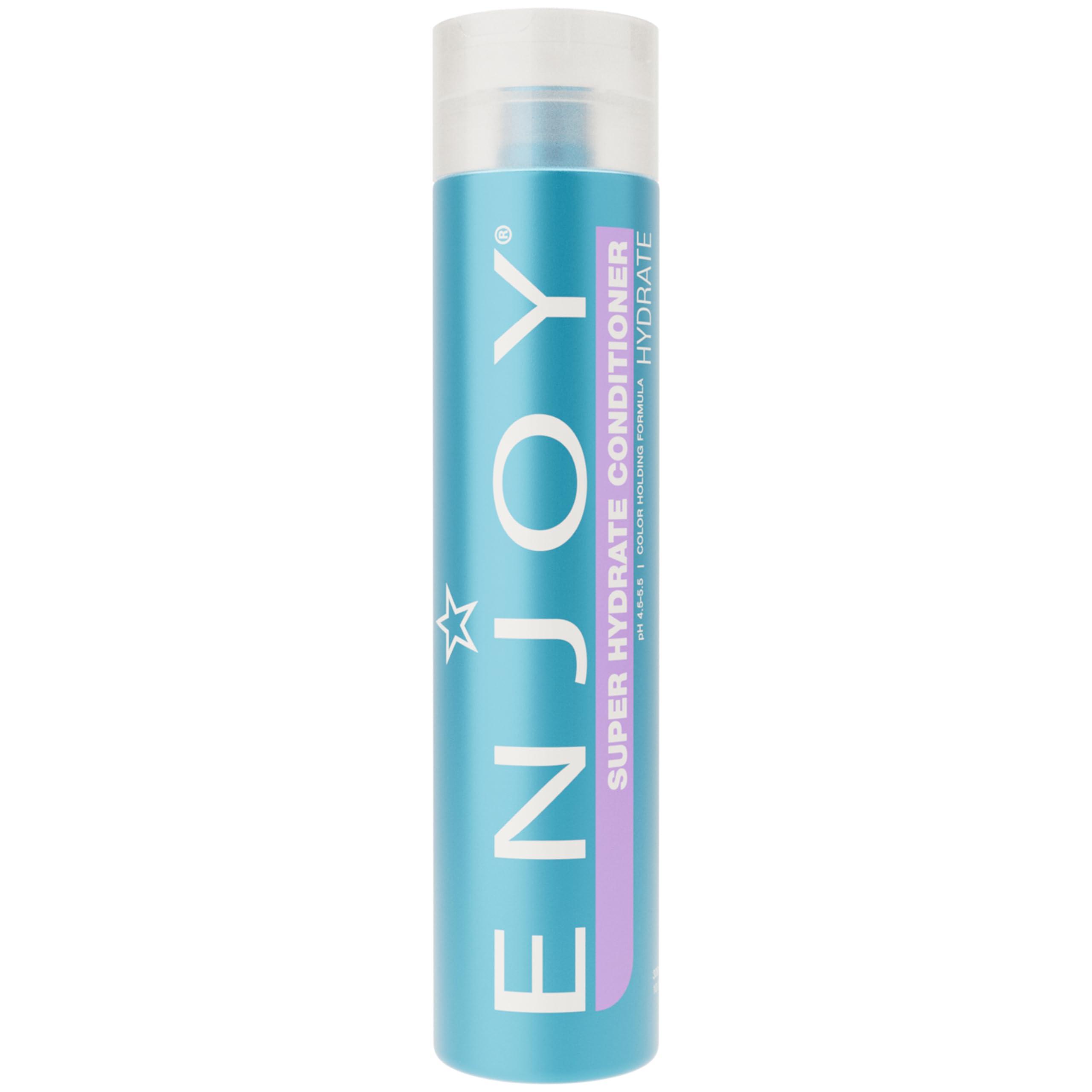 Enjoy ENJOY Hair Care Super Hydrate Conditioner, Hair Conditioner For Damaged Hair, Conditioner Curly Hair Products, Sulfate Free, Gluten Free, Paraben Free - 10.1 Fl Oz