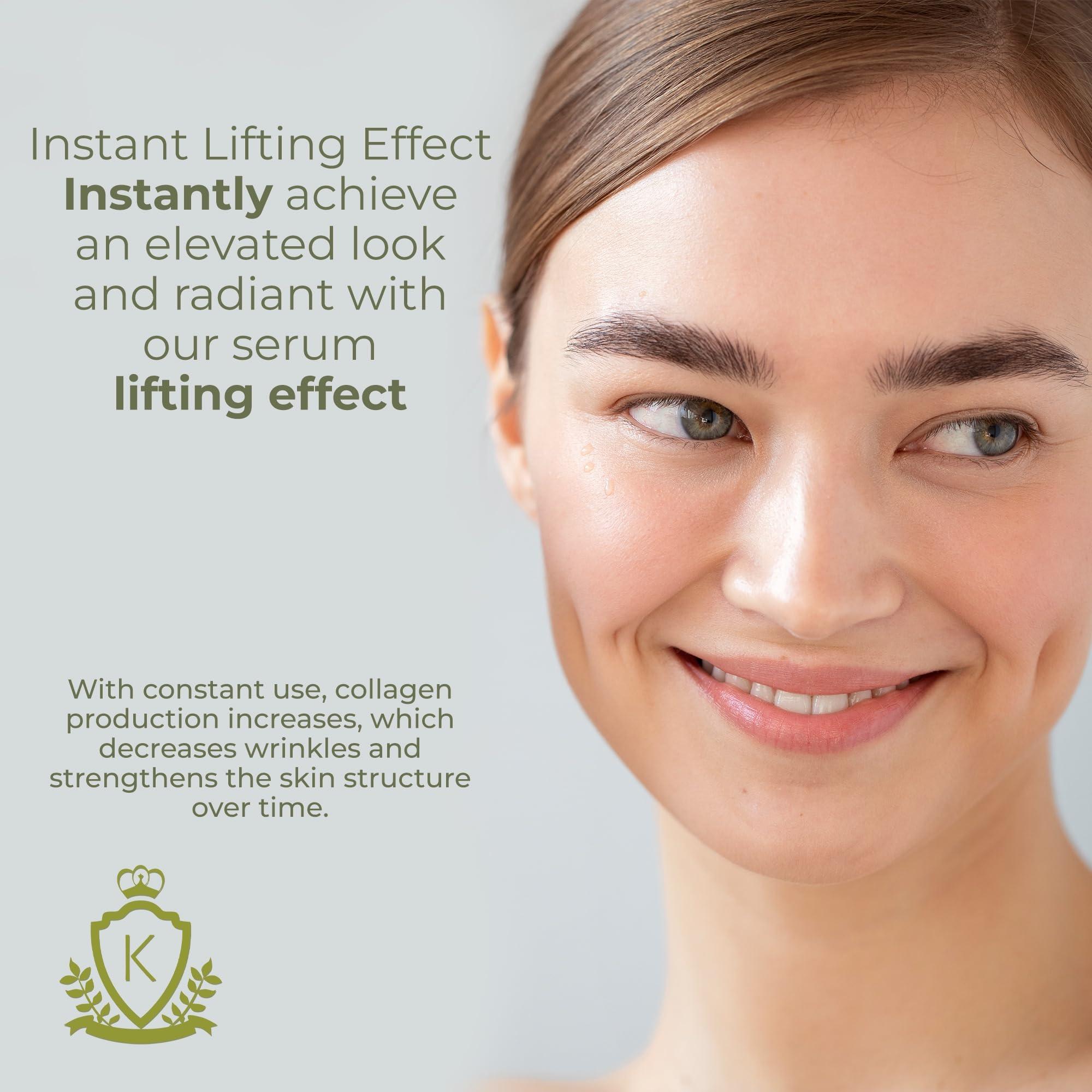 KUMIKO K KUMIKO Ultimate Age Defying Matcha Revitalizing Facial Ampoule for Men and Women - Facial Serum Hydrates & Plumps Skin - Defend, Restore and Rejuvenate All Skin Types with Vitamin C - 15 Vials