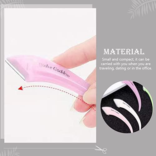 Beaupretty 4pcs Eyebrow Tools Makeup Tool Kit Eyebrow Trimming Tools Eyebrow Trimmer Shaver Face Eyebrow Razor Makeup Eyebrow Shaver Facial Hair Trimmer Eyebrow Shaper Brow Razors Hair Razor