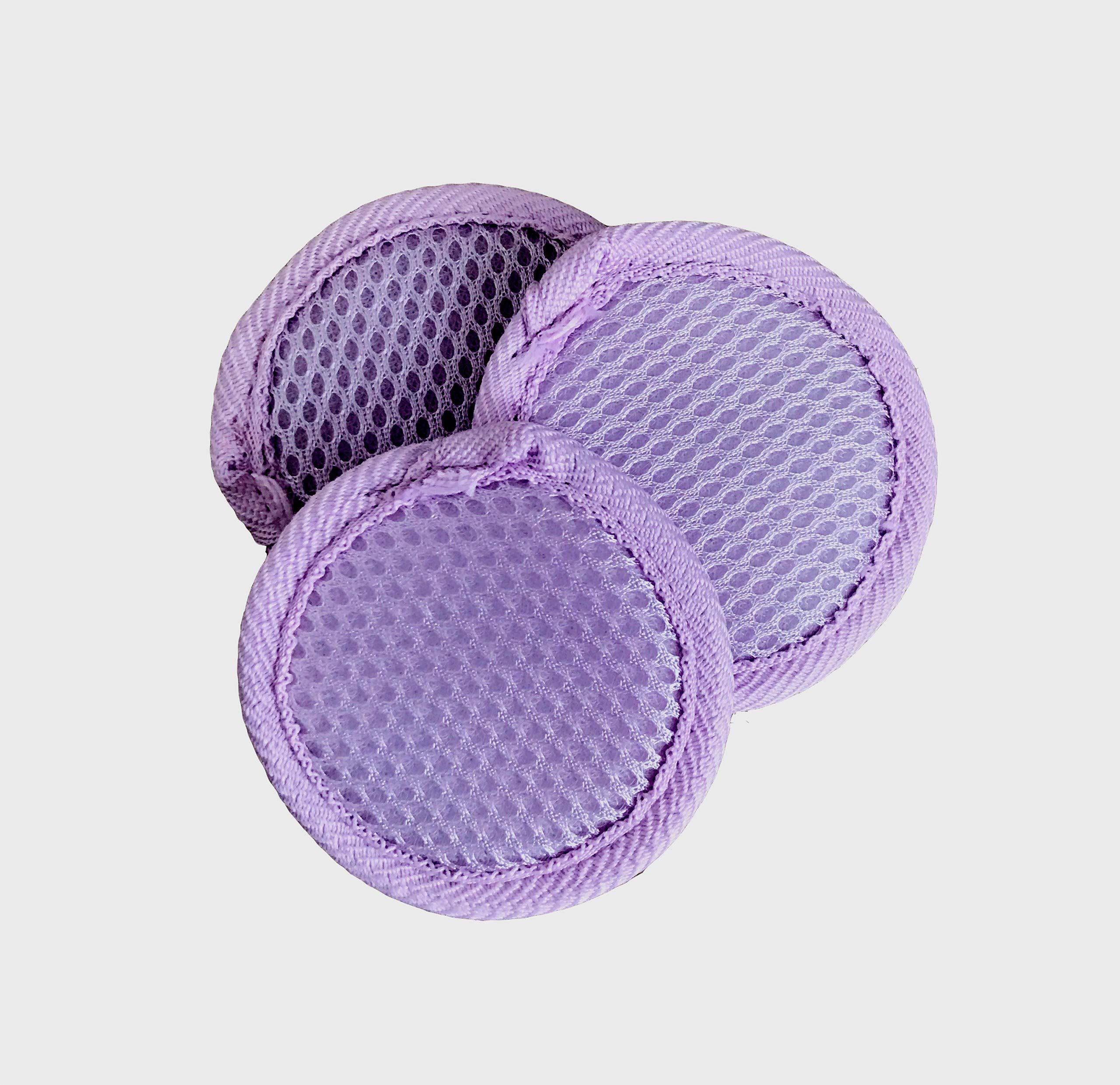 A-MAZ Microfiber Facial Scrubbers Reusable Makeup Remover Pads - Washable Reusable Cotton Pads - Cloth Cotton Rounds Acne Control Reusable Face Scrubber Pad For Cleansing & Face Exfoliator Pad