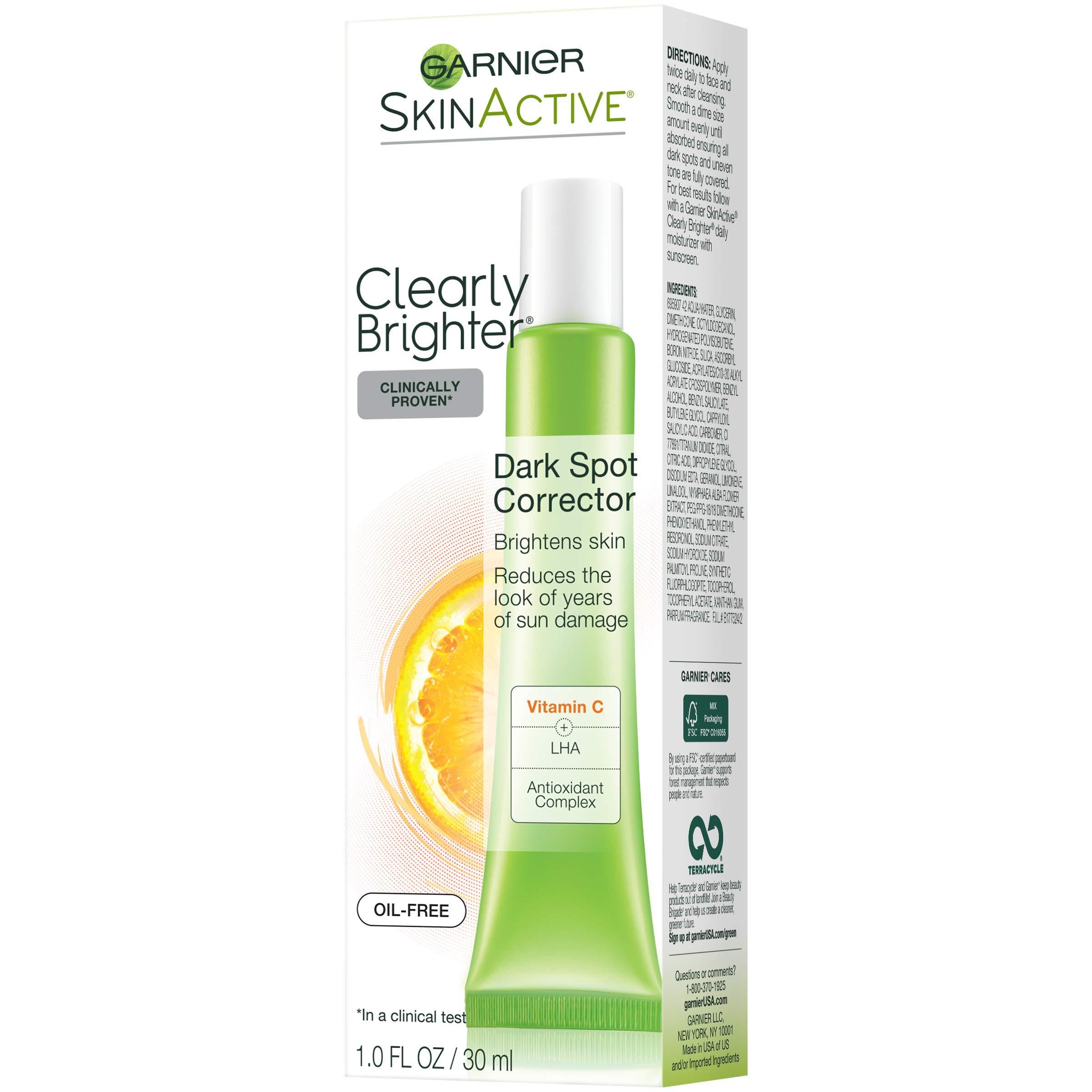 Garnier Garnier SkinActive Clearly Brighter Dark Spot Corrector with Vitamin C, 1 Fl Oz, (30mL), 1 Count (Packaging May Vary)