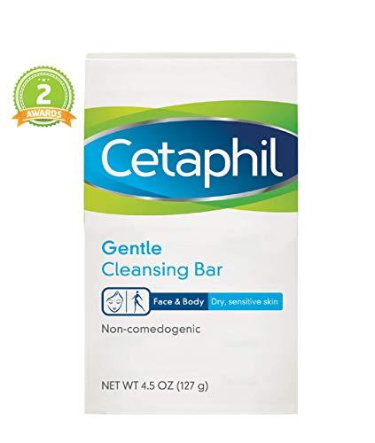 Cetaphil Cetaphil 4.5-oz. Gentle Cleansing Bar for Dry Sensitive Skin, Pack of 6 1.8lb Six 4.5-oz. bars contain in one package