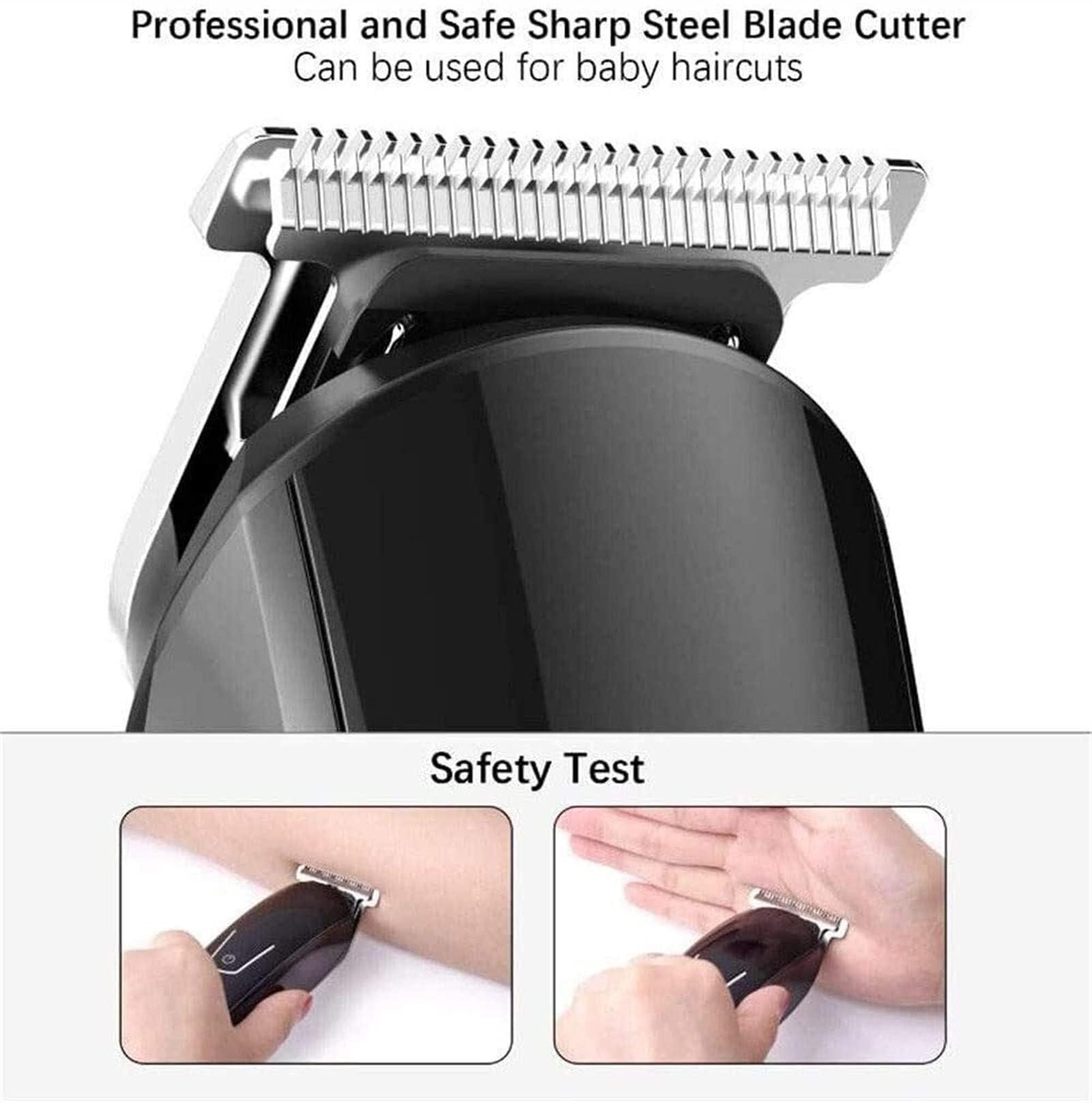 WEedsy WEedsy Hair Clipper Beard Trimmer Kit for Men Cordless Hair Mustache Trimmer Hair Cutting Groomer Kit Precision Trimmer Waterproof USB Rechargeable 6 in 1