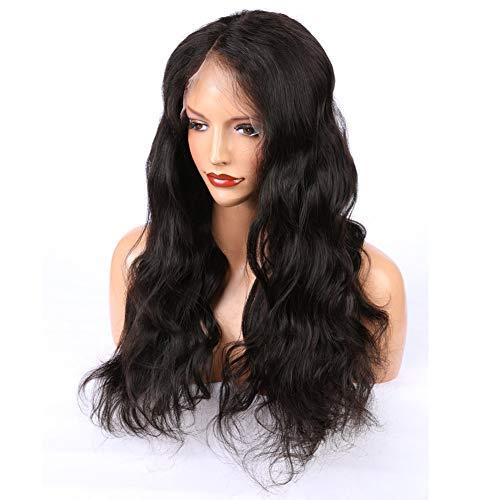 Tony beauty hair Tony Beauty Hair Natural Black Body Wave Full Lace Human Hair Wigs For Black Women Virgin Brazilian Hair Wavy Full Lace Wigs with Baby Hairs Glueless Lace Wigs 130 Density 10-26" (10" Free Part)
