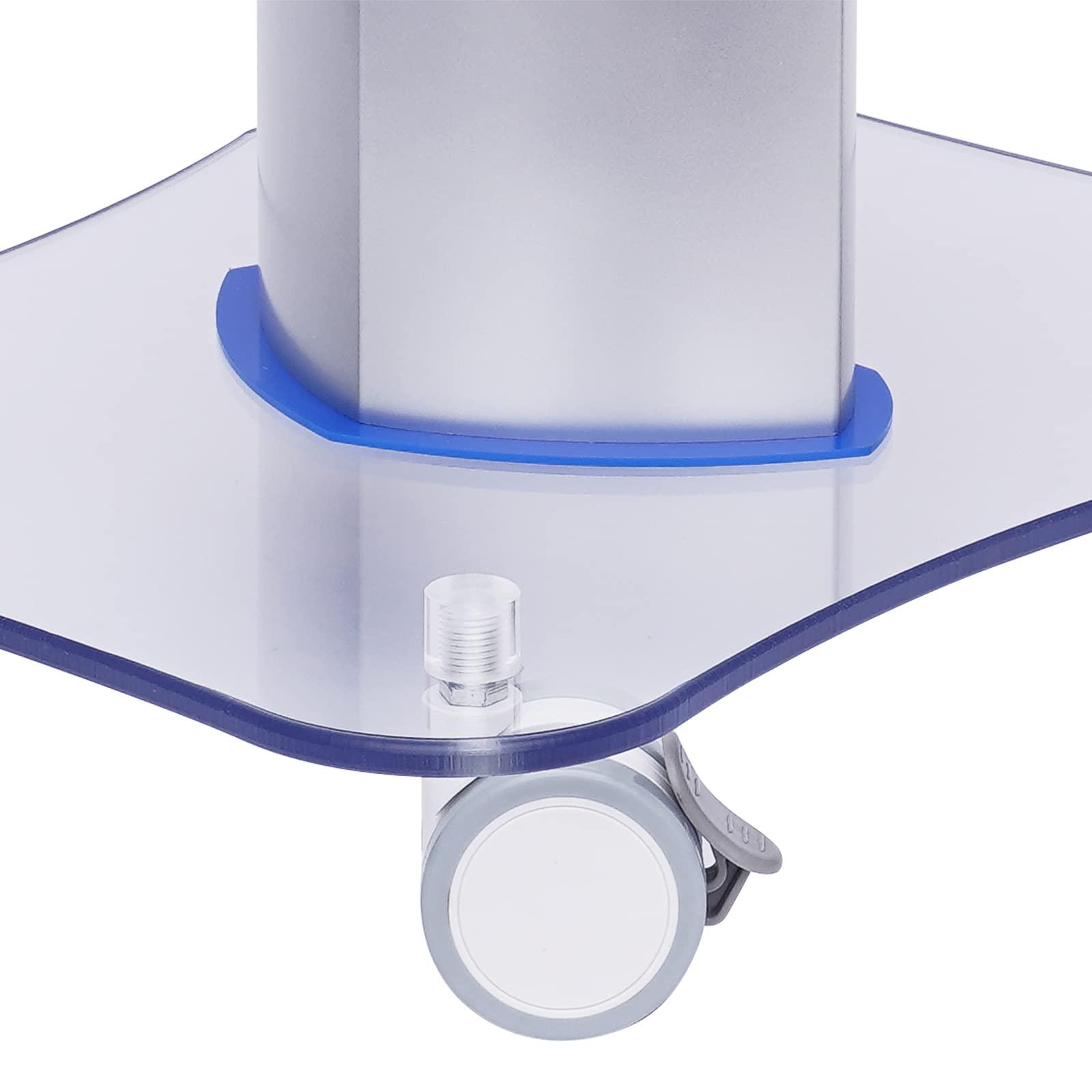 Ghankopd Salon Trolley Cart Beauty Instrument Tray Rolling Cart Beauty Salon Tools Storage Salon Cart for Barber Stores Spas Tattoo Parlors Multipurpose Tool Cart