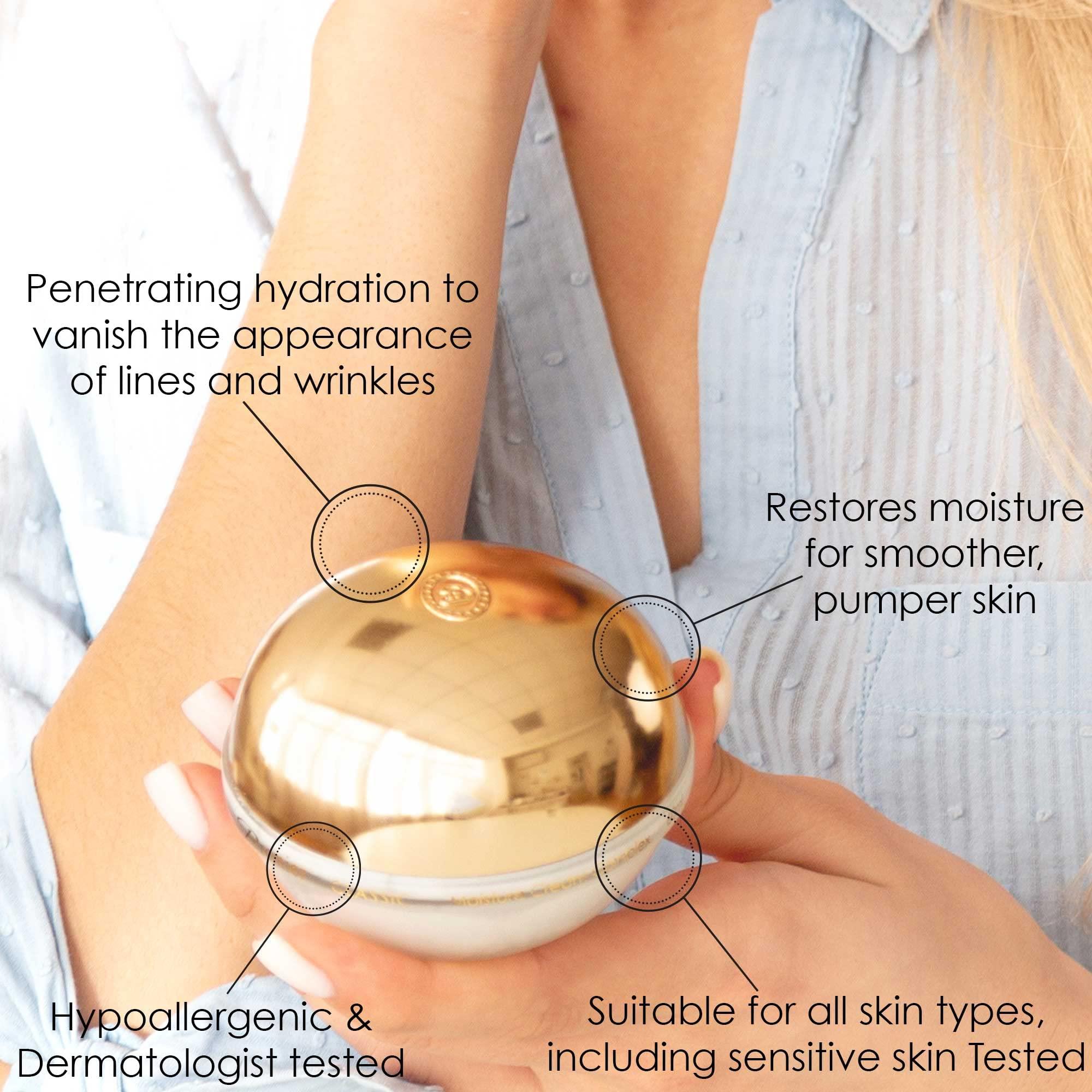 Premier by Dead Sea Premier Premier Dead Sea Classic moisture complex cream normal to dry skin, sensitive skin, Anti-Aging to Smooth Wrinkles, Lightweight, Non-greasy Facial Cream, Vitamin A & E, Ginkgo 2.4 FL.oz