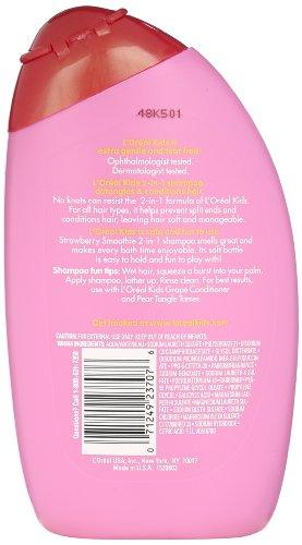 L'Oréal Paris L'Oreal Kids Extra Gentle 2-in-1 Shampoo, Strawberry Smoothie, 9 fl. oz.