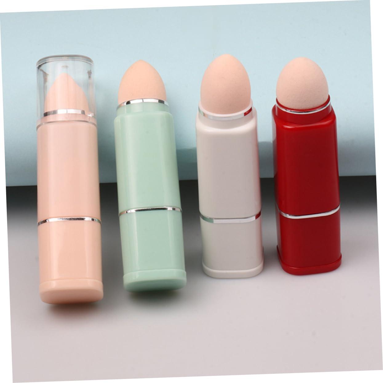 Outanaya Outanaya 2 in 1 Makeup Brush Blush Brush Travel Makeup Brush Retractable Makeup Brush Loose Powder Brush Bb Cream Brush Liquid Foundation Brush Cosmetics Brush Powder Brush Plastic