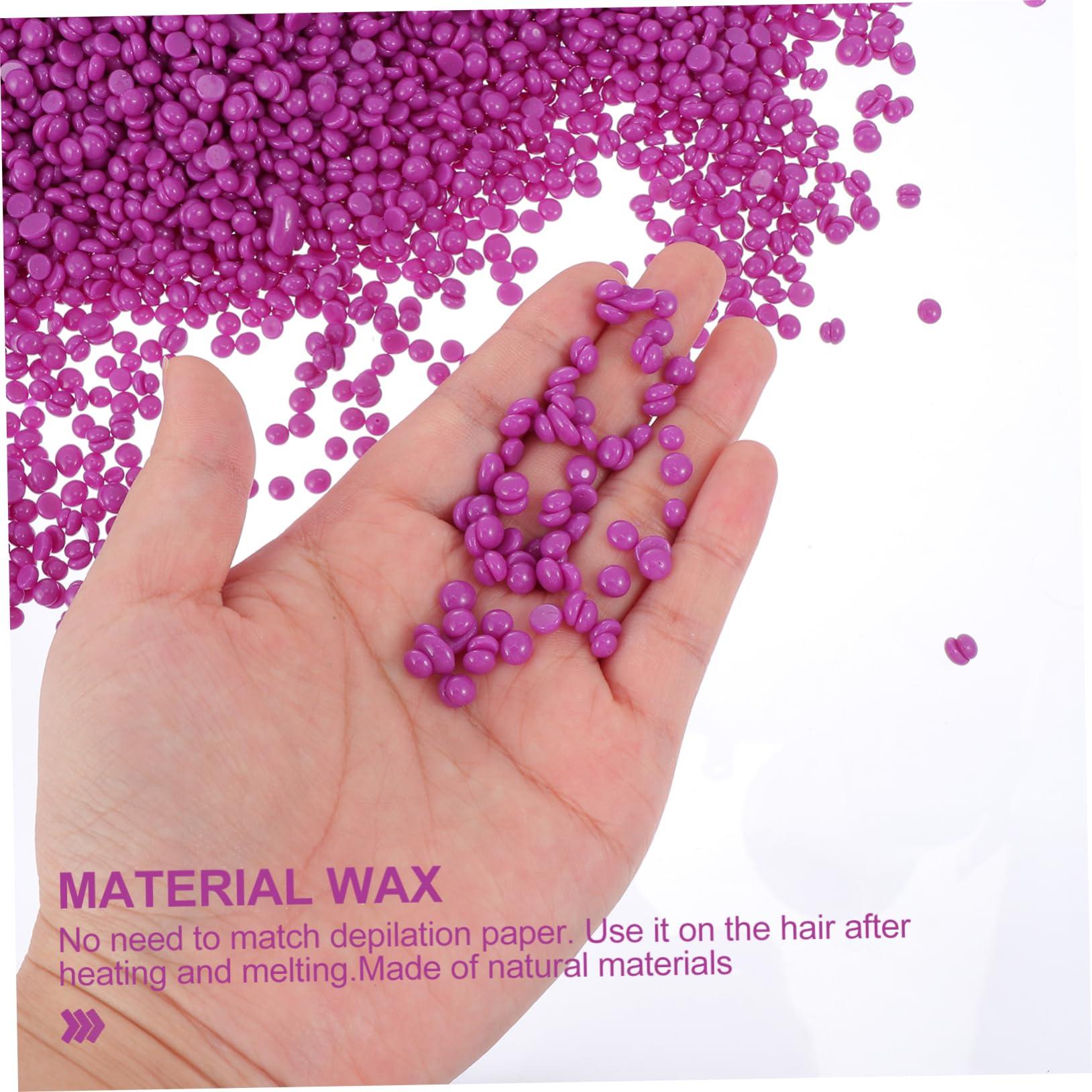 Anneome Anneome Hair Removal Device 1000g Cold Wax Bead No Irritation for Beginners Easy to Fall Off Disposal Stick