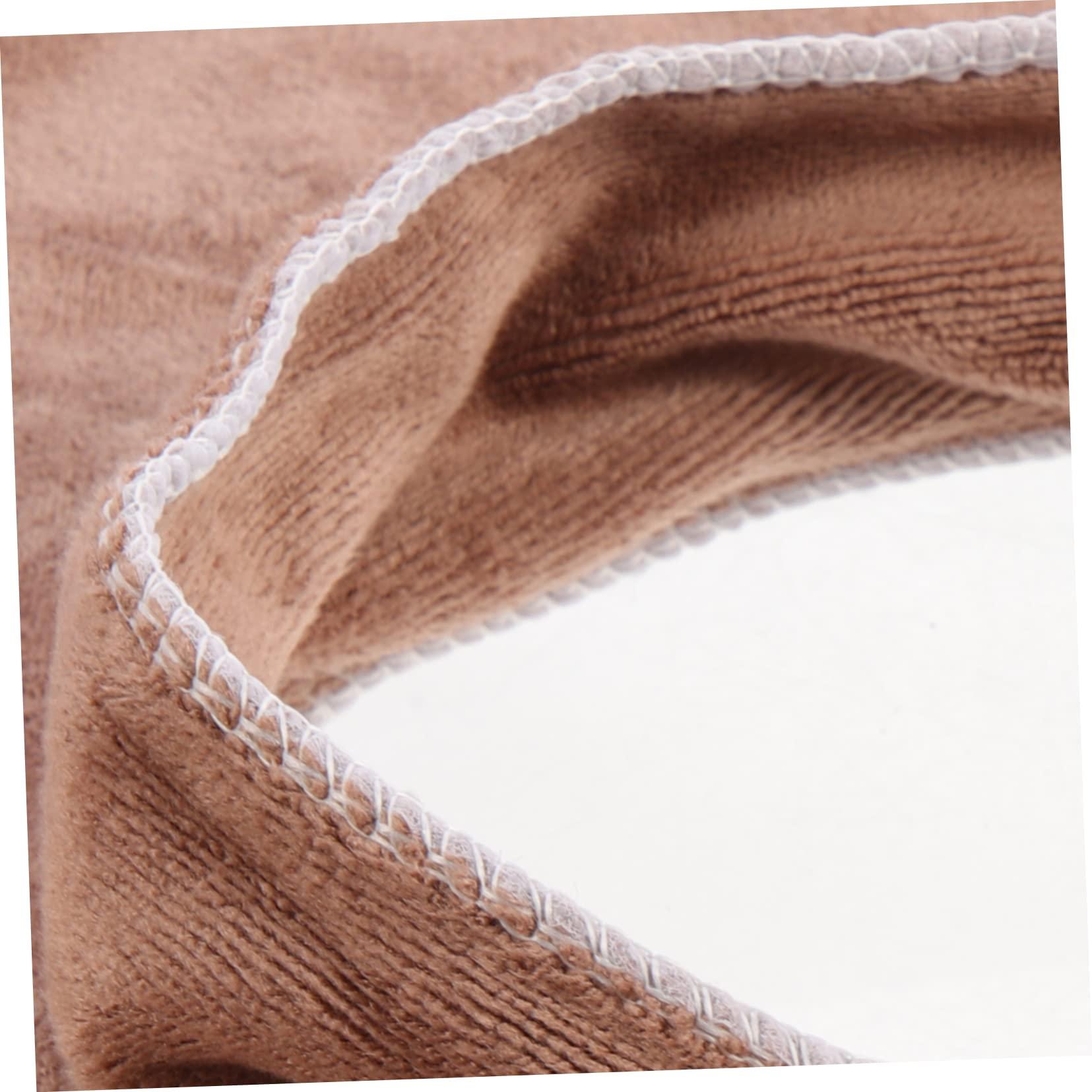 NOLITOY NOLITOY 3pcs Hole Towel Massage Table Headrest Covers Massage Face Rest Cover Beauty Spa Face Cover Massage Pillow White Towel Bassinet Polyester Beauty Salon Supplies Disposable