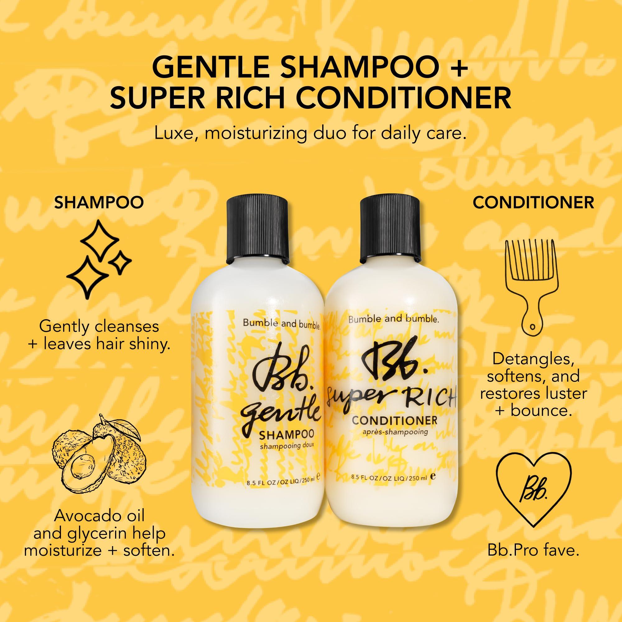 Bumble and bumble Bumble and bumble. Super Rich Hair Conditioner For Every Day | Hydrating + Adds Shine | Curly, Wavy, Straight, 8.5 Fl Oz