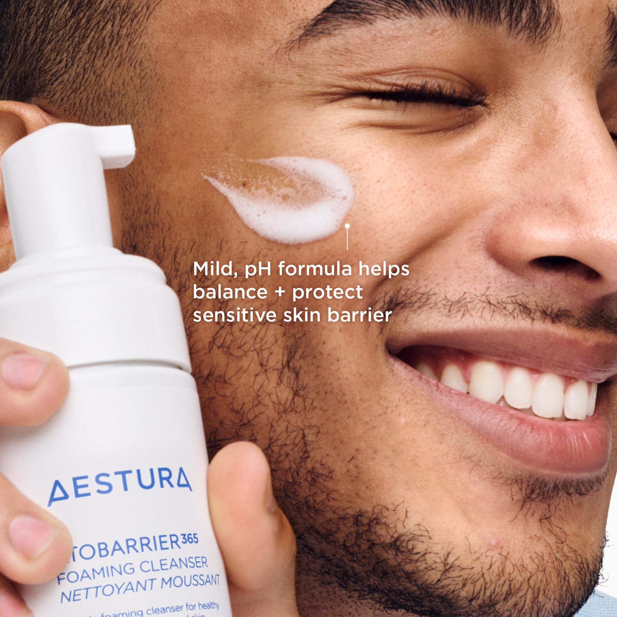 AESTURA AESTURA ATOBARRIER365 Gentle pH-Balanced Foaming Cleanser with Ceramides | Korean Face Wash for Skin Moisture Barrier Repair, Hydrating Formula, Suitable for Dry Skin, 150ML / 5.07 oz.