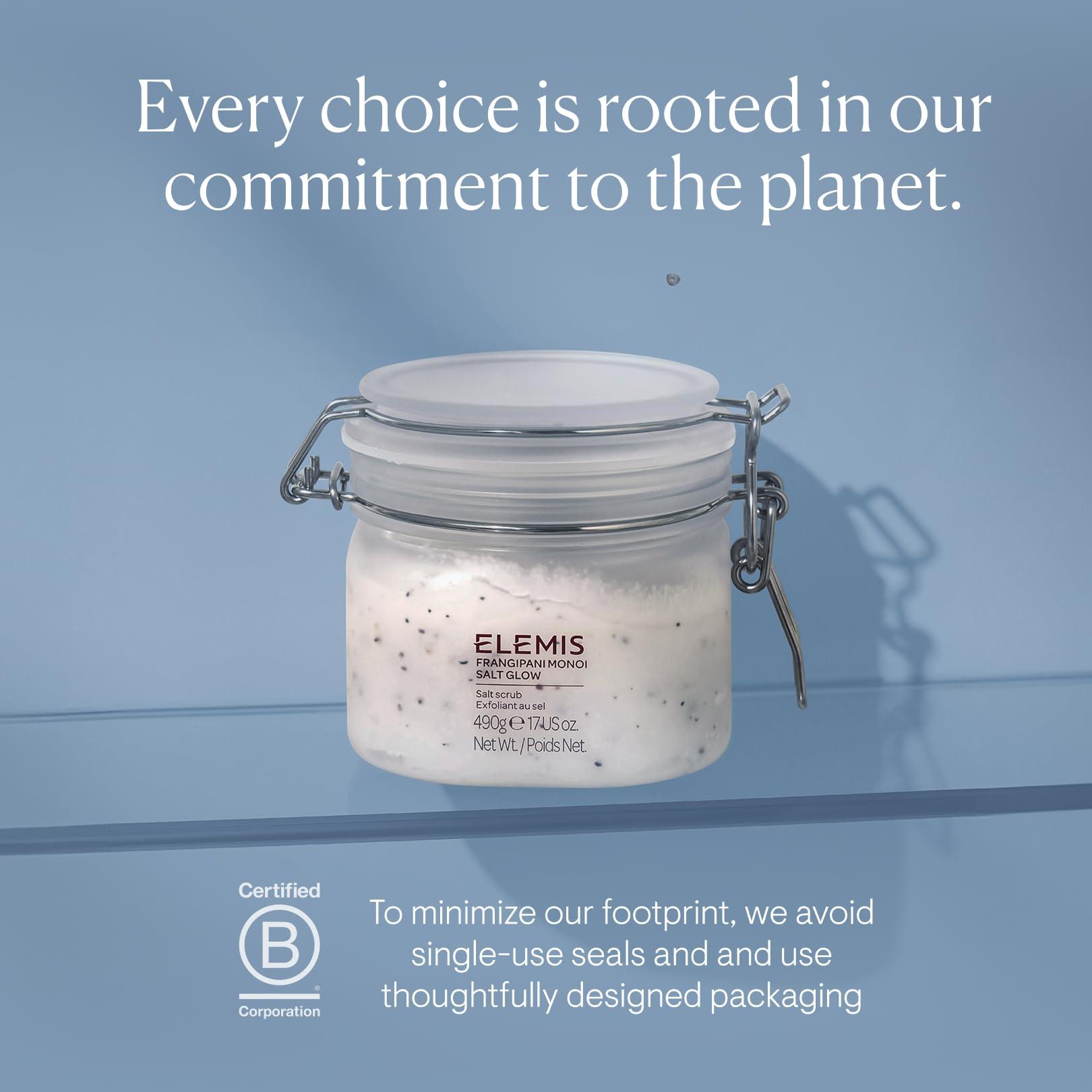 ELEMIS ELEMIS Frangipani Monoi Salt Glow | Luxurious Tropical Salt Scrub Helps to Lock in Moisture and Exfoliates, Smoothes, and Softens the Skin | 490g