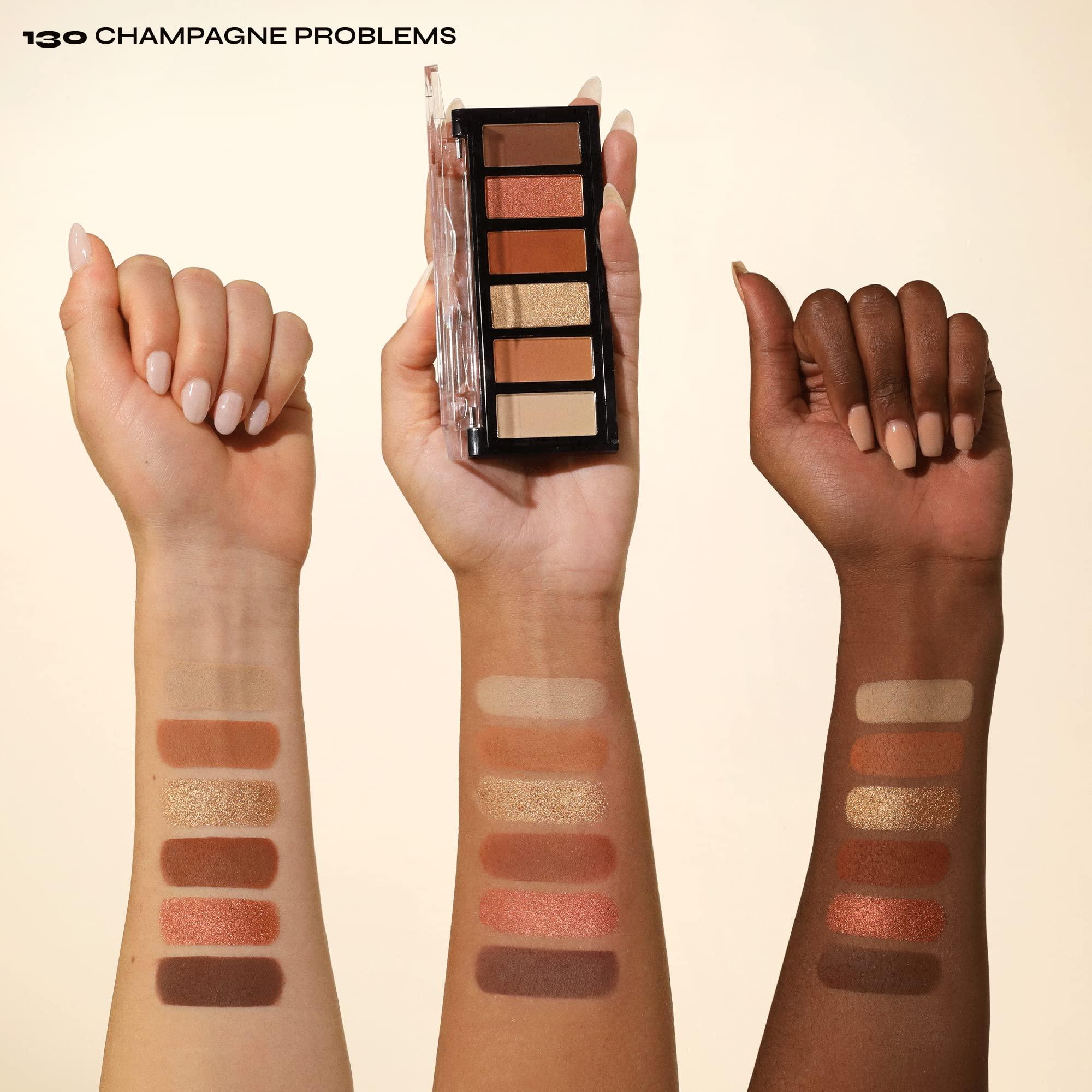 Milani Milani Gilded Mini Eyeshadow Palette with 6 Matte & Shimmer Hues - Champagne Problems